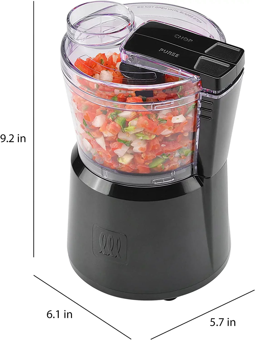 Speed Chopper Toastmaster Black 3-Cup 2 Plastic Control, Body with