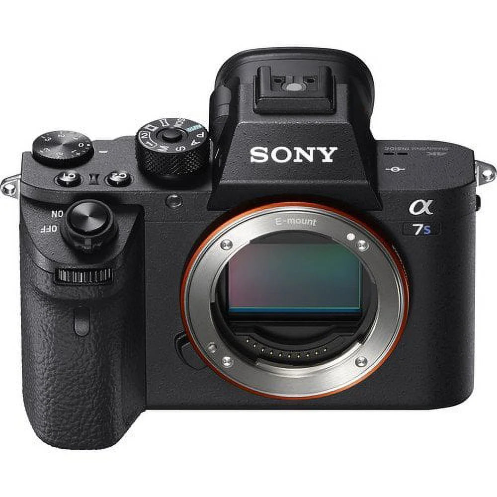 Card, Battery, Card Soft Lens, Essential Alpha , Bag, Memory Additional With Plus 24-70mm Mirrorless FE ILCE7SM2/B 64GB Accessories II Reader a7S Camera