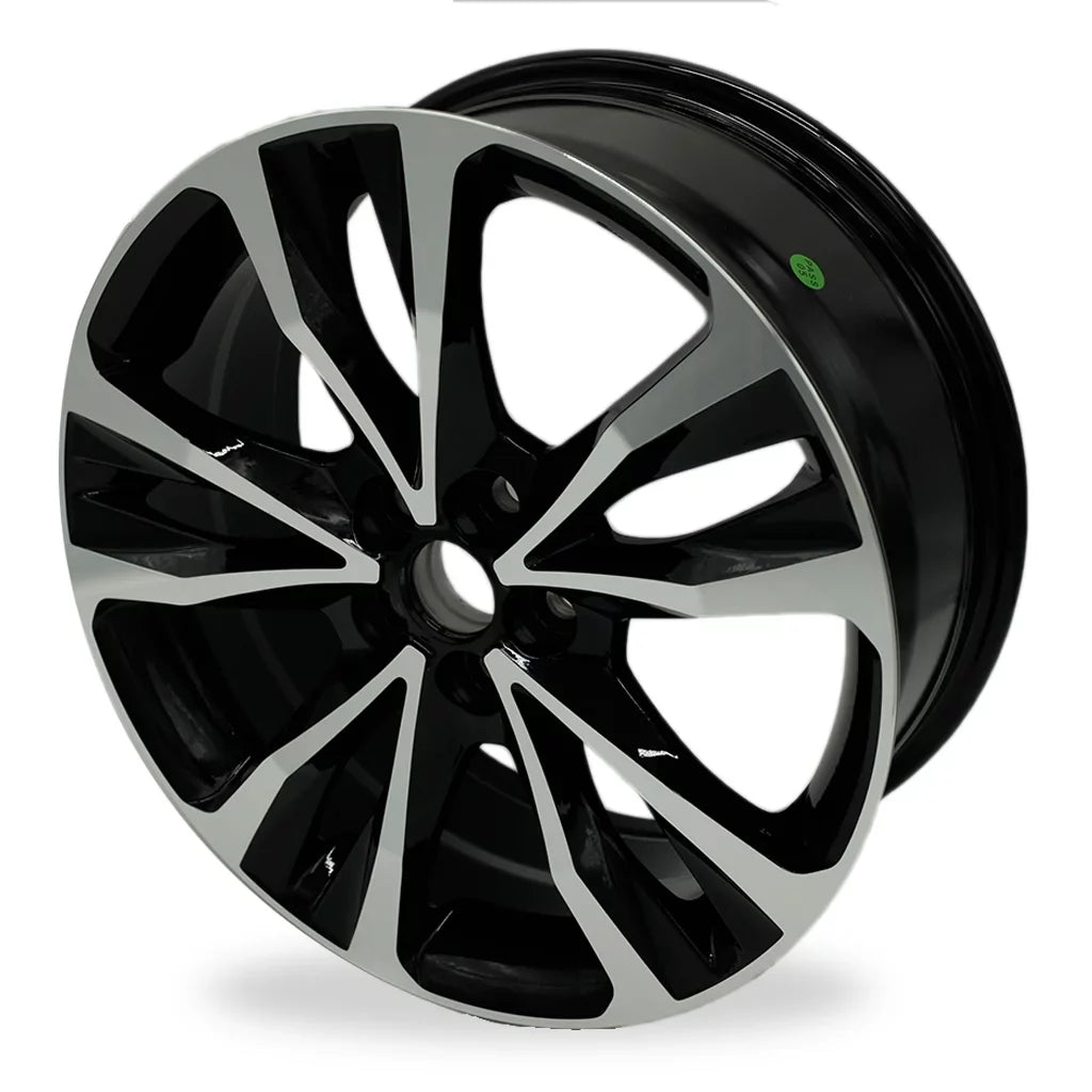 7" 2017, Corolla 4 Automotive Machined 2018, of x New 2019 Black 17" Set for 75208, grade Replacement Wheels Rims OEM Brand Velospinner Toyota