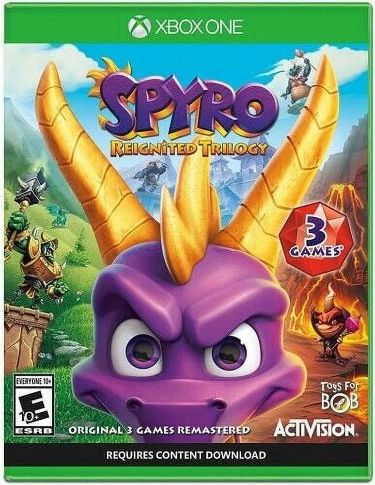 Video One for Xbox Trilogy Xbox Reignited [New Spyro Game] One