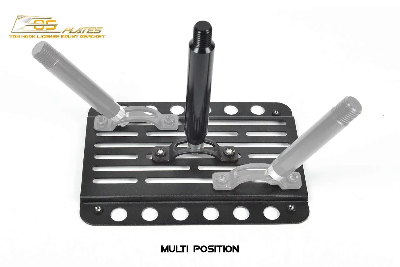 Extreme Online Cooper Relocator Convertible for Cooper/Cooper Version Mount 2011-2015 Sized Bumper Hook Bracket Plate Full Front 2Dr 2 Mini S EOS MK2 R57 Tow | License Store