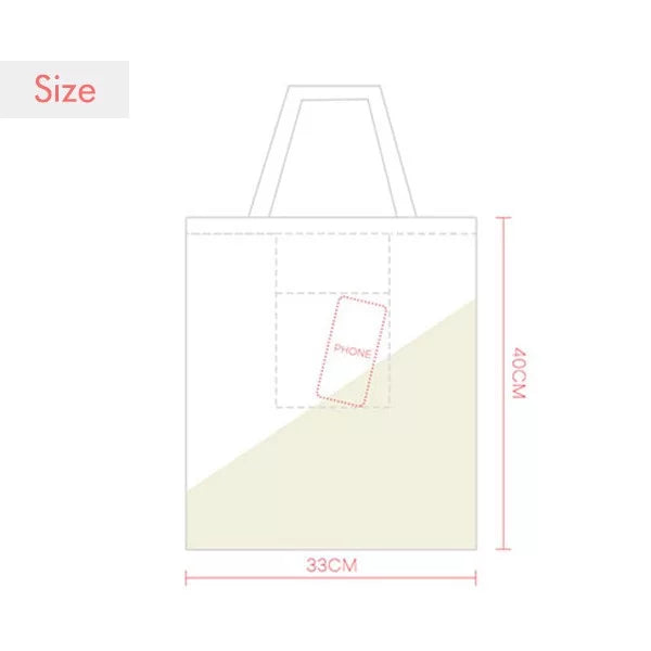 Casual Totem Canvas Satchel Bag Africa Handbag Text Shopping Fancy Tote Signs
