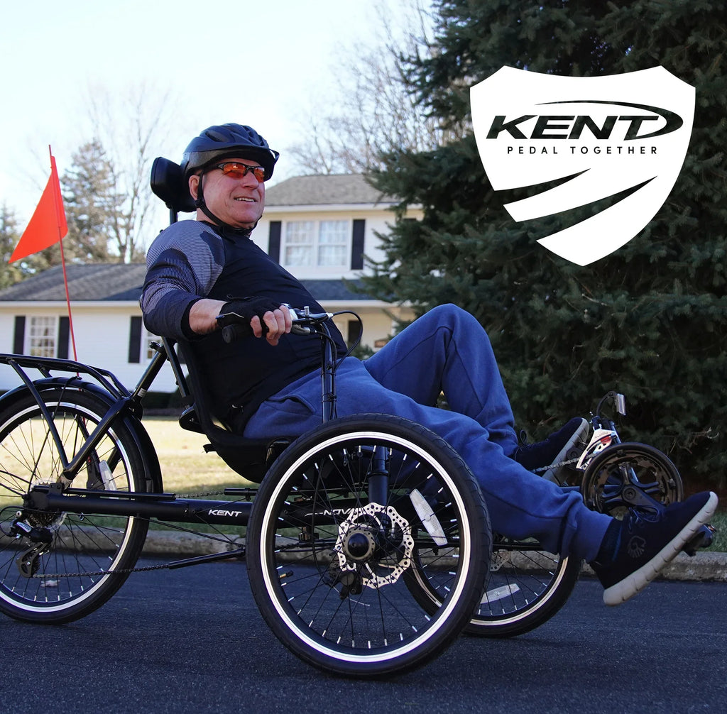 Recumbent Unisex 24-inch Bike, Black Nova