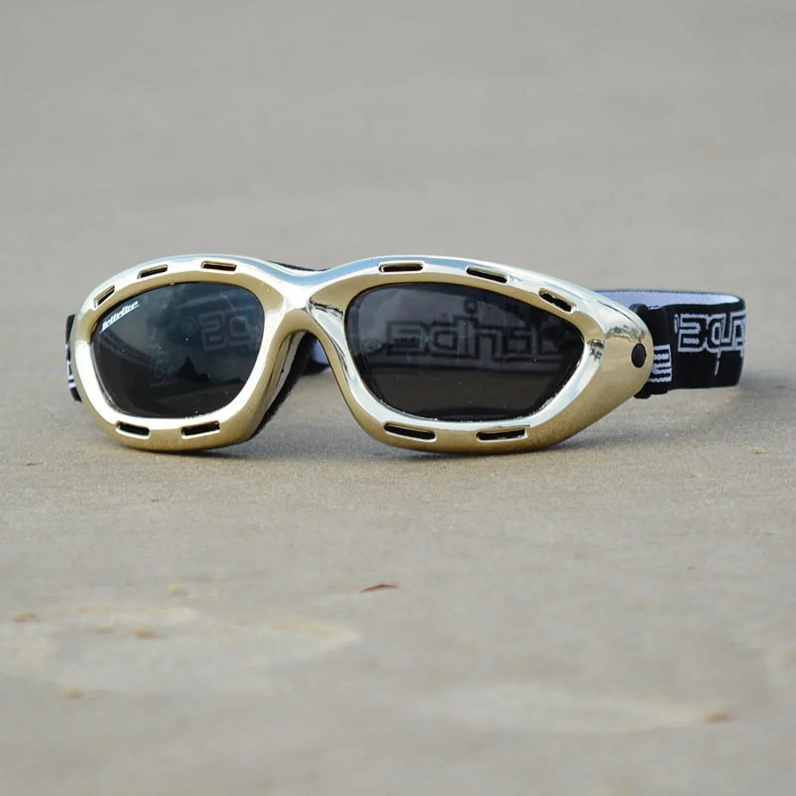 / Goggles Tint Adult Gold | Classic dimension Frame Smoke | Jettribe Lens | Series Ski Jet Floating Vented