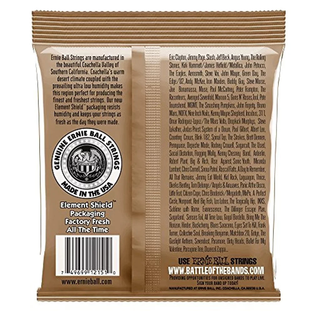 P02151 String Acoustic Bronze .052 .010 Phosphor Earthwood Ernie PACK - & Blues Set Ball Rock 4