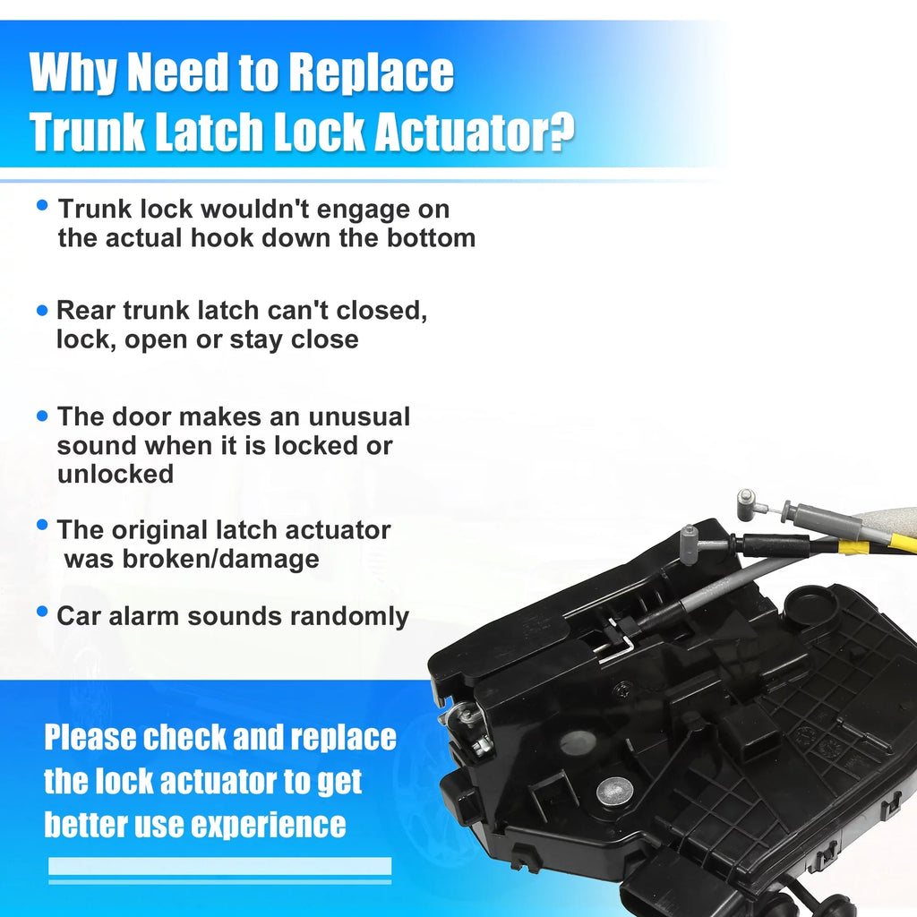 Rear Actuator 2017-2020 Door Hyundai Actuator Elantra for Right Latch Lock 81420-F2000 Lock Door