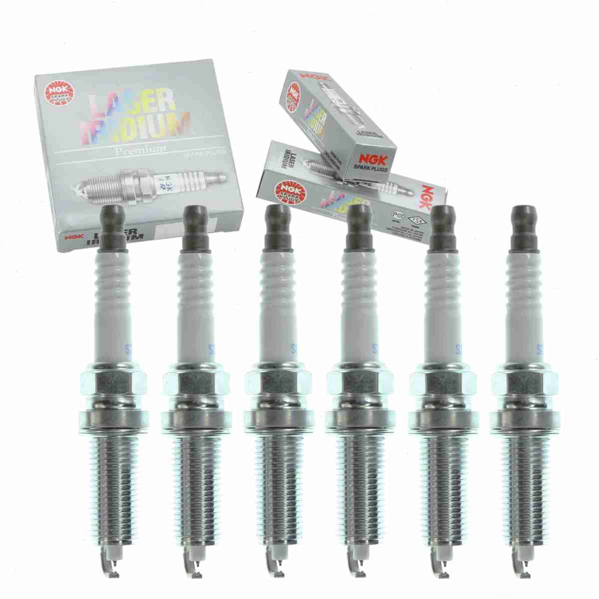 2011-2018 Secondary 2013-2019 6 93482 22401AA781 Spark for SUBARU 22401AA780 Plugs FORESTER, 4712 OUTBACK NGK 9694 select: Wire Laser Ignition Fits SUBARU pc Iridium IXEH22TT