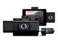 Cabin View, Front Edition Scout View, with Angle Rear GOSP32G Pro View by myGEKOgear - Adesso - 2K Surveillance G-Sensor 3-Channel Cam Wide Dash