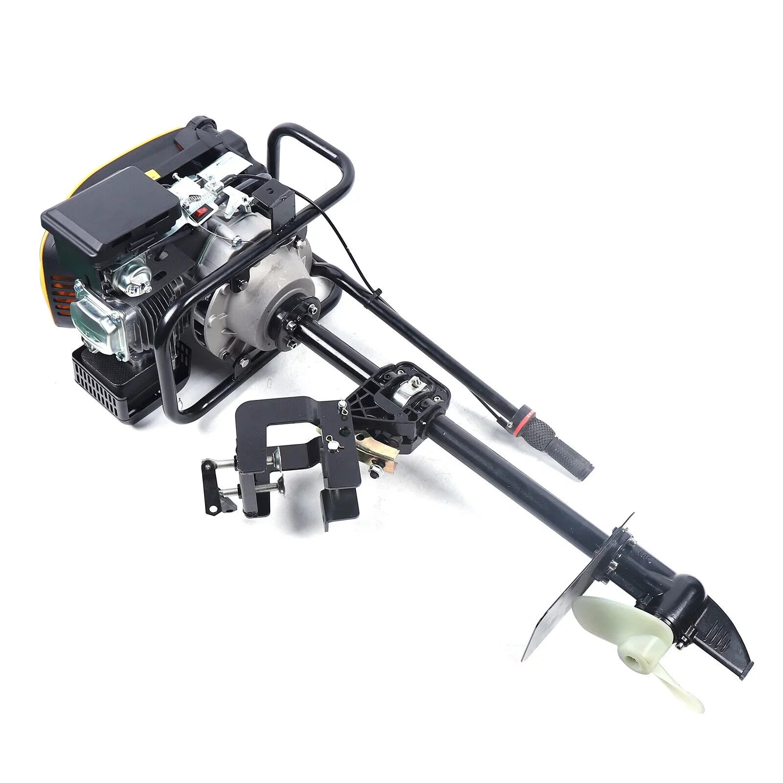 CC Boat Single with Cylinder Ignition System 225 Engine Heavy Engine Cooling Air 3600 Marine Engine Boat Duty TAS HP Motor Fishing Miumaeov r/min 4 9 Outboard Stroke