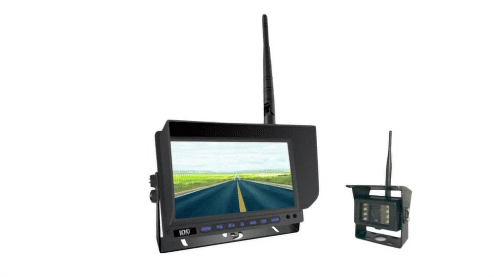 Camera Monitor Friendly 7” VTC701AHD with Camera Backup (Installation Van and System Car, Design) and Vehicle AHD SUV Backup for BOYO Truck,
