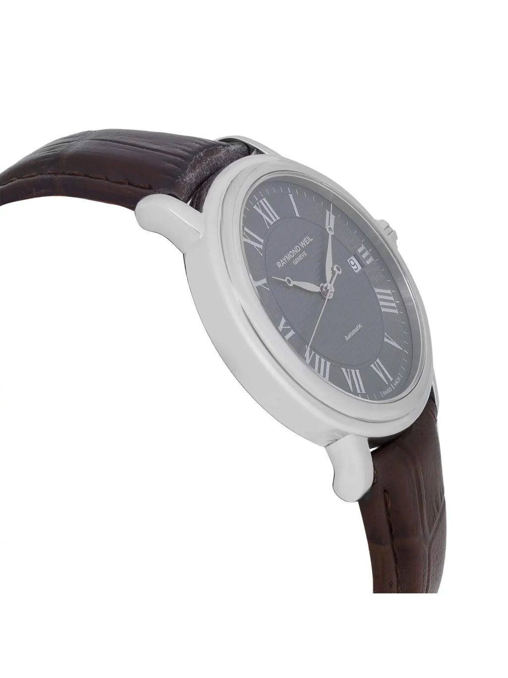 Gray Raymond 2837-STC-00609 Steel Watch 39mm Weil Mens Automatic Dial Maestro
