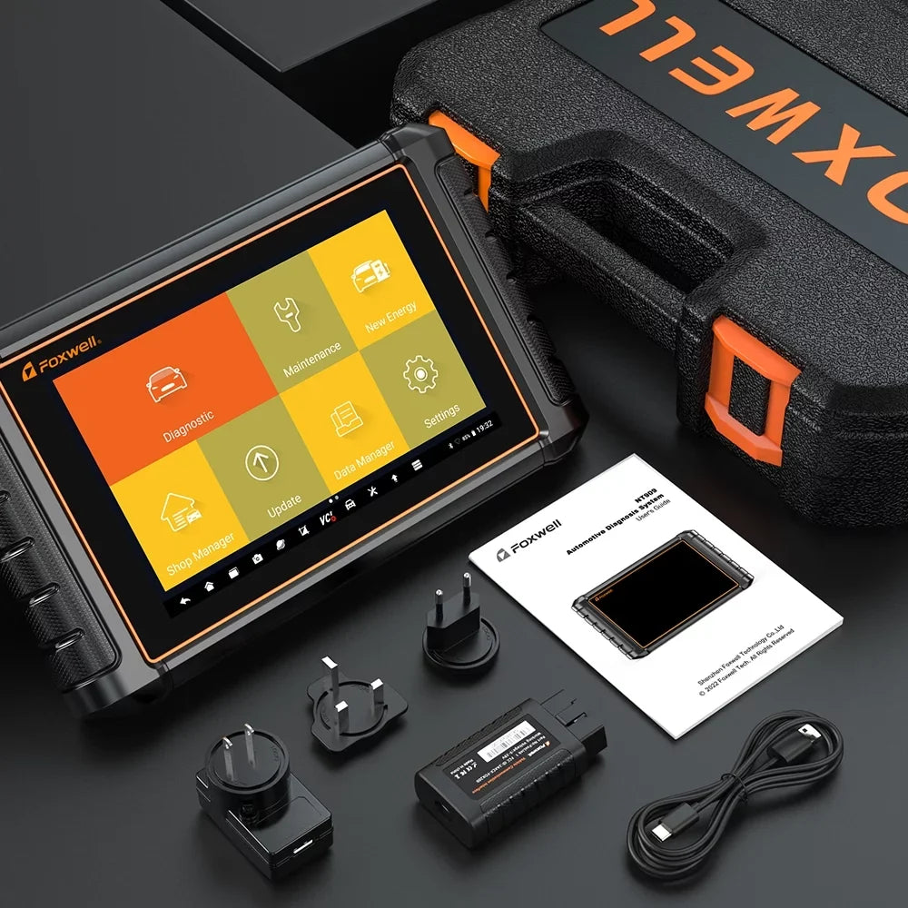 NT909 Control Tool FOXWELL ECU Scan OBD2 Bidirectional TPMS Code Key Scanner Diagnostic Scanner Coding Programmer Reader