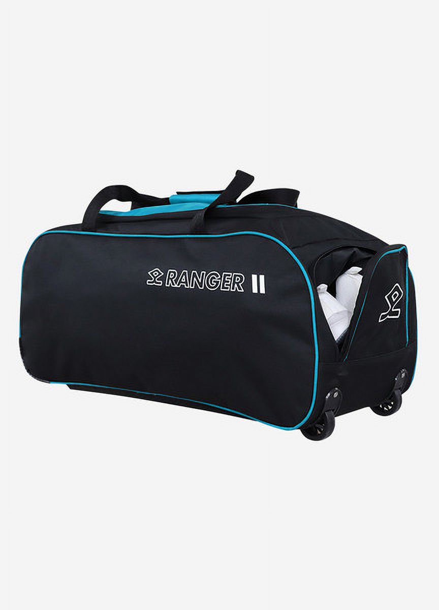 Shrey &amp; Ranger Bag Blue -Black Wheelie