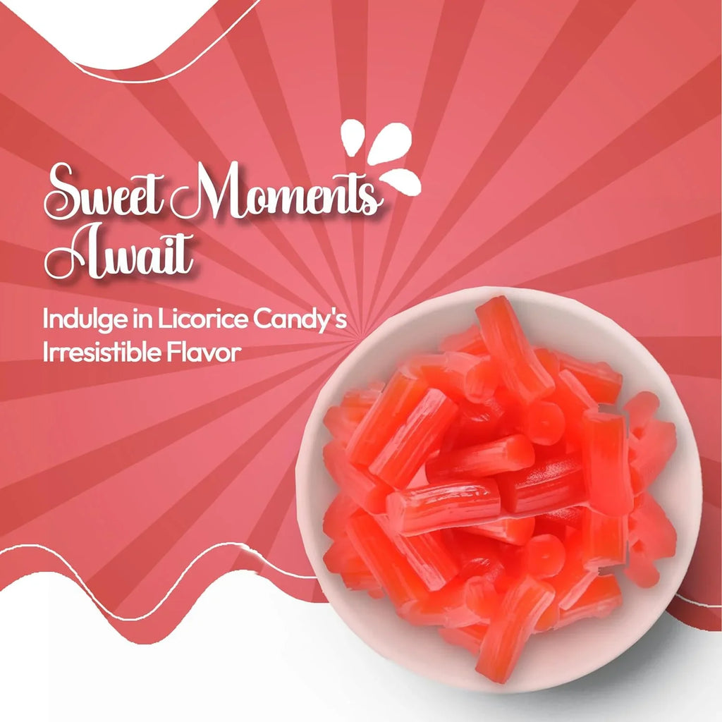 For - Ounce Liquorice Candy Licorice - 8 Candy Bulk Red Sweet Licorice - Candy Australian Licorice - Licorice Chocolate - Fashioned Lovers Strawberry Old Candy