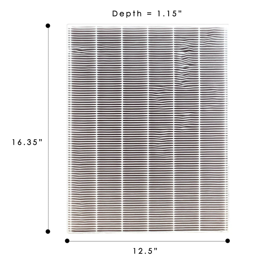 115115 5300 5300-2, Replacement Filter Set) 5500 for (2 for 6300-2,P300, Winix HEPA and Filter A C535,