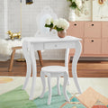 Set Simple White Vanity Alyssa Living Kids