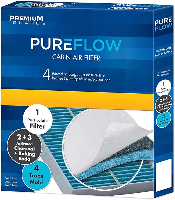 Optima, Sonata Hyundai PC99206X Pureflow 2020-16 Kia Air 2019-16 | Filter Fits Cabin