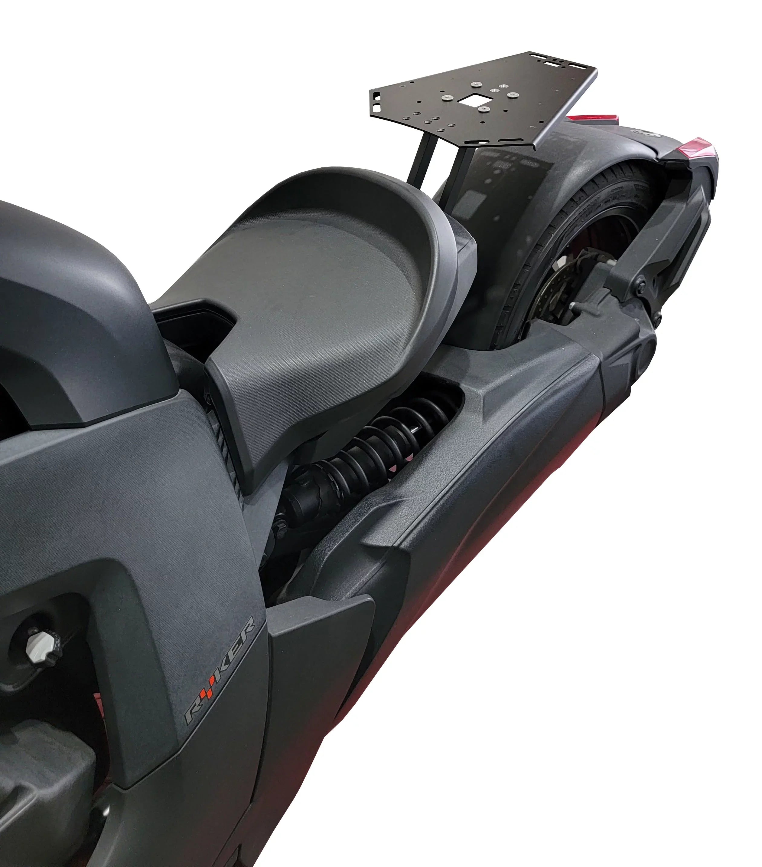 Black Rack MAX Luggage Ryker Am NO Can MOUNT NEEDED