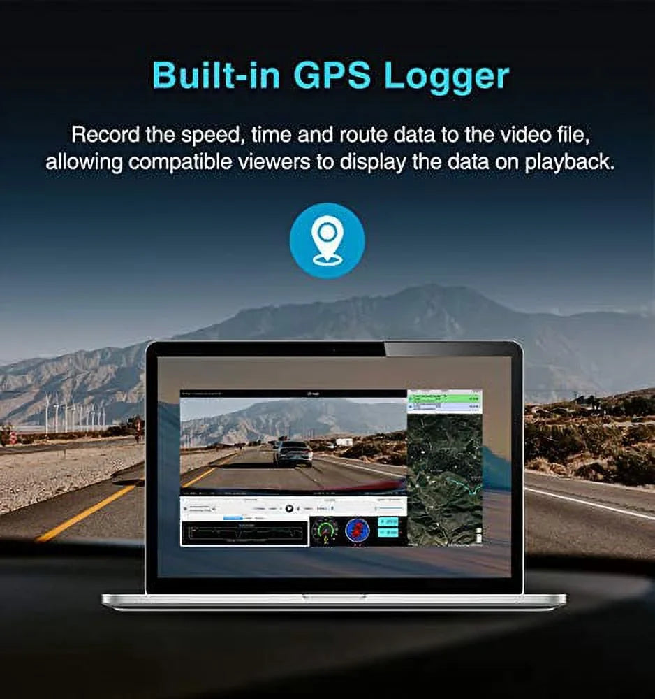 A129 4K Motion Camera Pro Cam Buffered Detection, 8MP WDR, Dash G-Sensor, Parking 4K Ultra HD 3840x2160P GPS VIOFO Mode, Recording Sensor Loop Wi-Fi, Dash