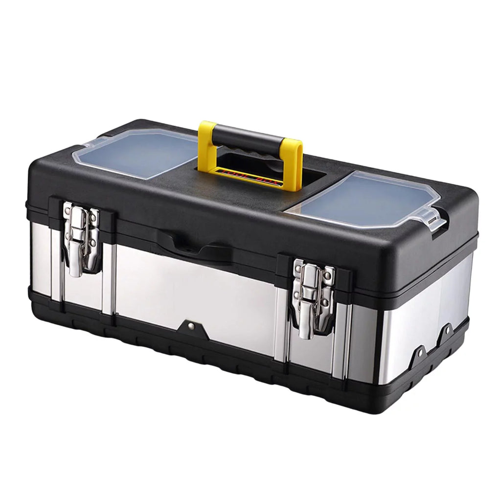 17inch Case Repair Car Case for Storage Tools Plumber Trunks Carry Toolbox Lockable