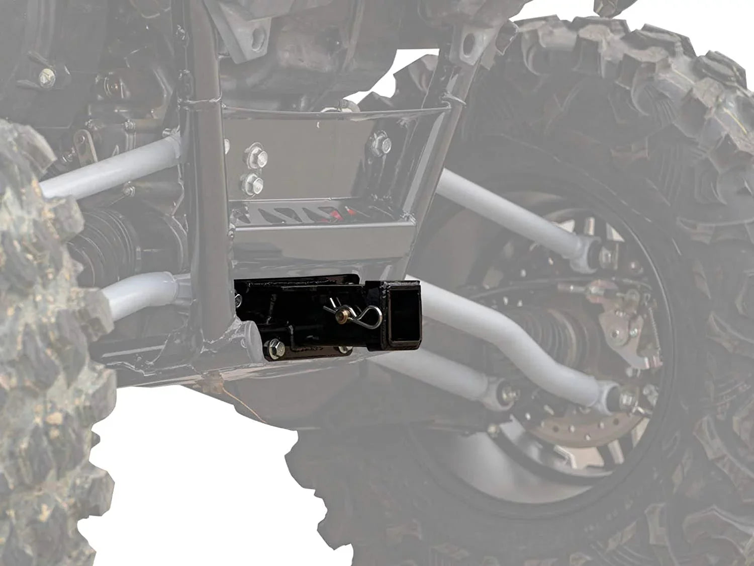 2020+ Pin|Max Kawasaki KRX LB.|Fits Teryx Attachments|RH-K-KRX-02 1500 1000|Includes and Capacity Hitch Hitch SuperATV 2" Cotter Receiver Pin for Towing Rear Standard