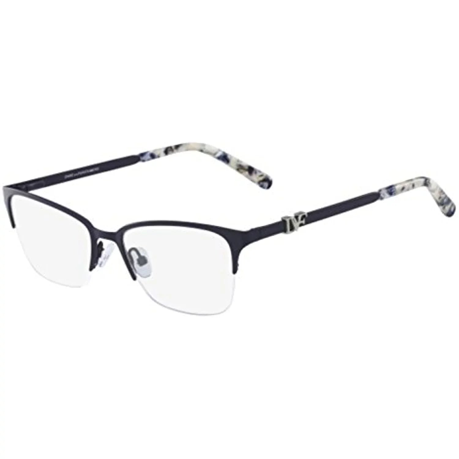 von NEW DVF Diane Navy 414 Case 8056 DVF Furstenberg with 52mm Eyeglasses