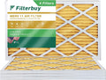 HVAC AC 12x24x1 11 MERV (4-Pack) Air Filters Pleated Filterbuy Furnace