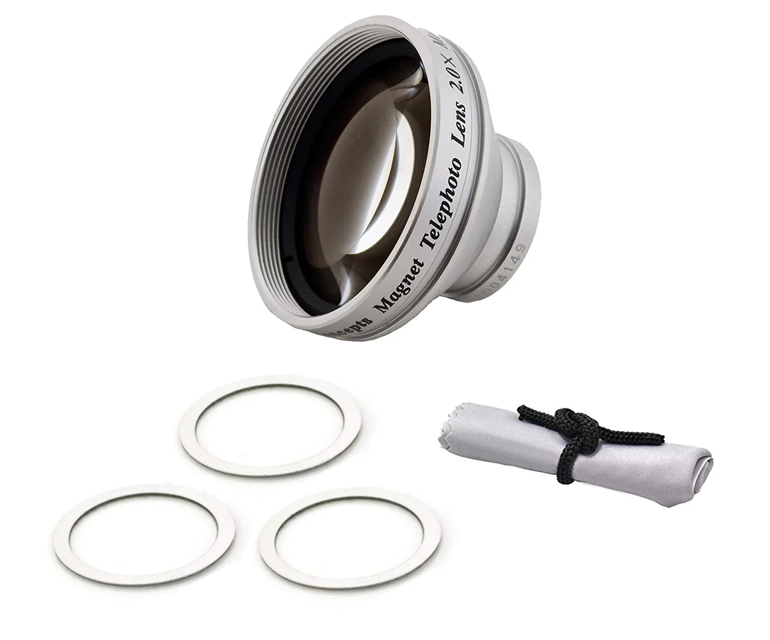 Cloth Nikon New COOLPIX Micro-Fiber S9500 Telephoto West Cleaning 2.0x (Magnetic Lens) +