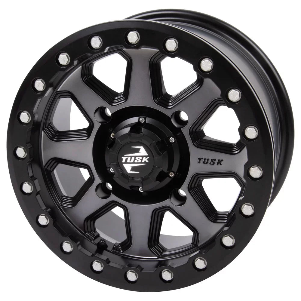 Can-Am Wheel 2020-2022 5.0 HD10 Beadlock + DPS Uinta Gunmetal/Black 2.0 Pro Tusk 4/137 For Defender 15x7