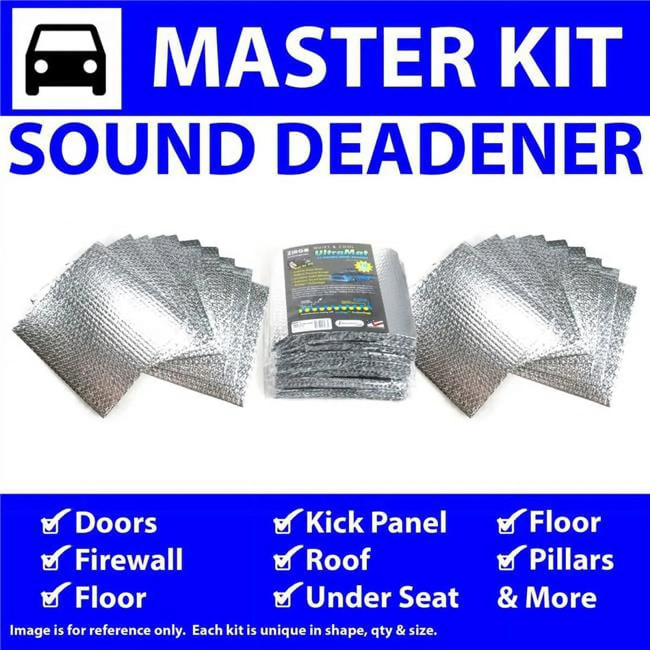 & for Kit 13311cm2 Sound Heat Escape Master Deadener