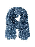 dimension Wildflower Versatile for One Shield Protection, Wrap Bug Insect Navy, Scarf & Insect