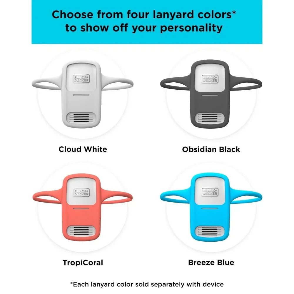(BCWCC101-04) and BLACK+DECKER Tropicoral Comfortpak, Cooling Wearable Device, Heating