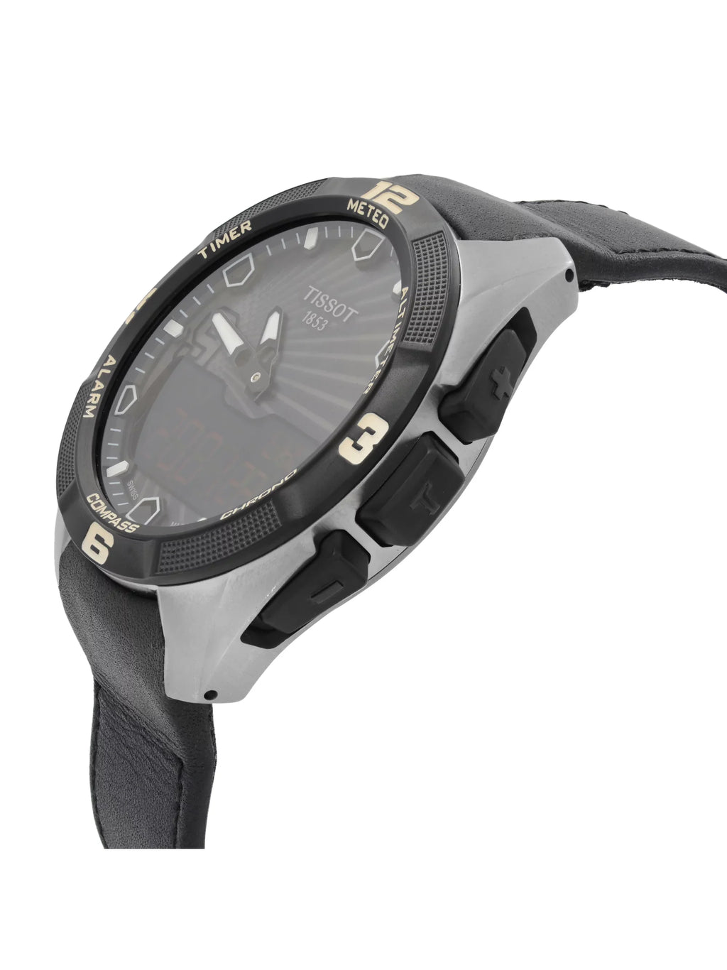 Men Dial Solar Watch Expert T-Touch Black Tony Tissot Parker T091.420.46.061.00