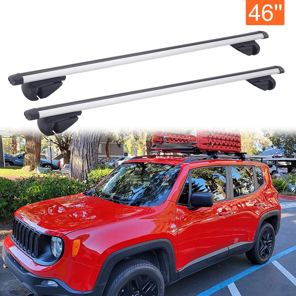Bar Rack Cargo Top Carrier Cross Car 46" Roof Outback Wagon Subaru Bicycle For