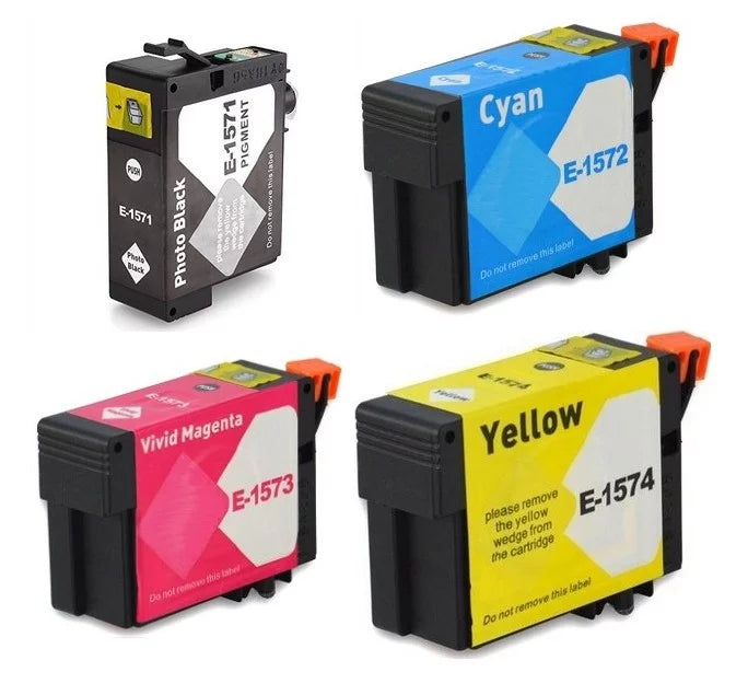 Pack Inkjet Combo PrinterDash Stylus (C13T157XL120-BCS) R3000 (NO. for Replacement Photo 157) (PBK/C/M/Y)