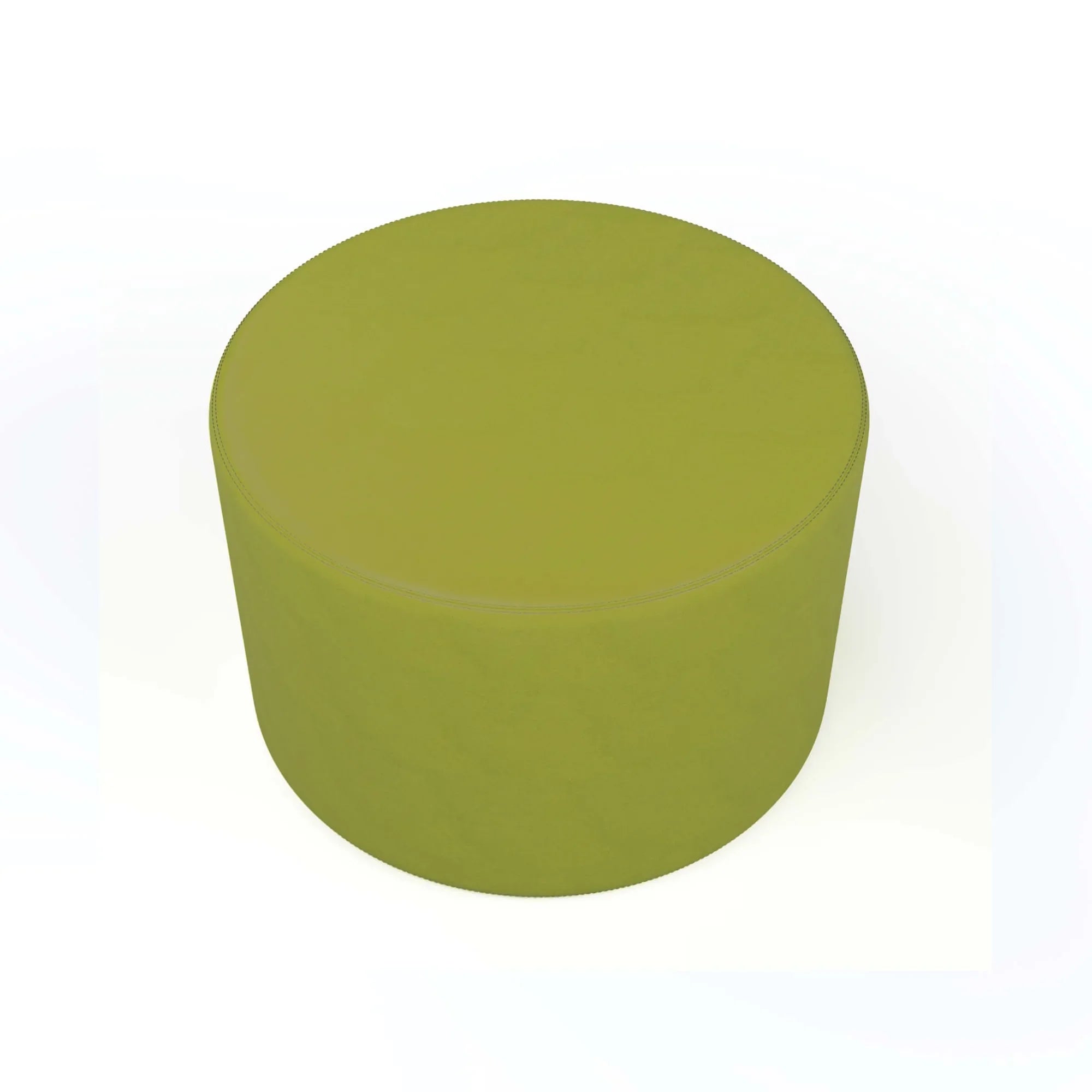 Tot Modular Flexible Seating, Classroom Furniture Mate Versa 12" Stools, Soft Round Pistachio