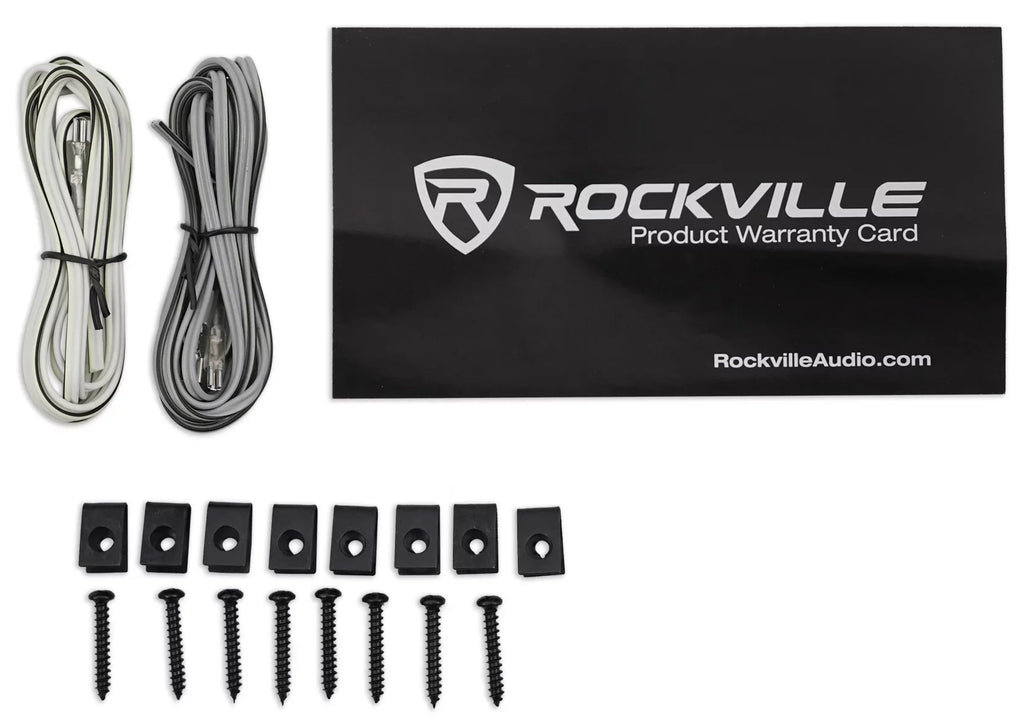 Car RMS Watts (4) RV5.3A Rated 1200 Rockville Watts/200 5.25" Speakers CEA 3-Way