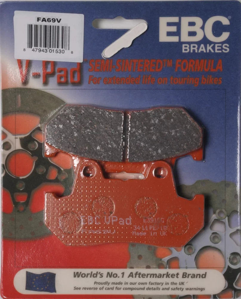 EBC Brake Pads FA69V; V-Series Brakes
