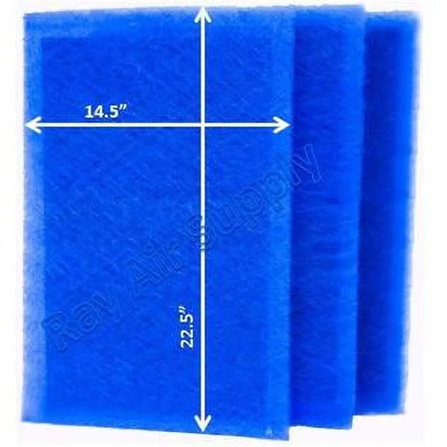 Supply Pads Filter RayAir Air Replacement Guard Cleaner Pack) MicroPower (3 16x25