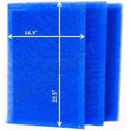Supply Pads Filter RayAir Air Replacement Guard Cleaner Pack) MicroPower (3 16x25
