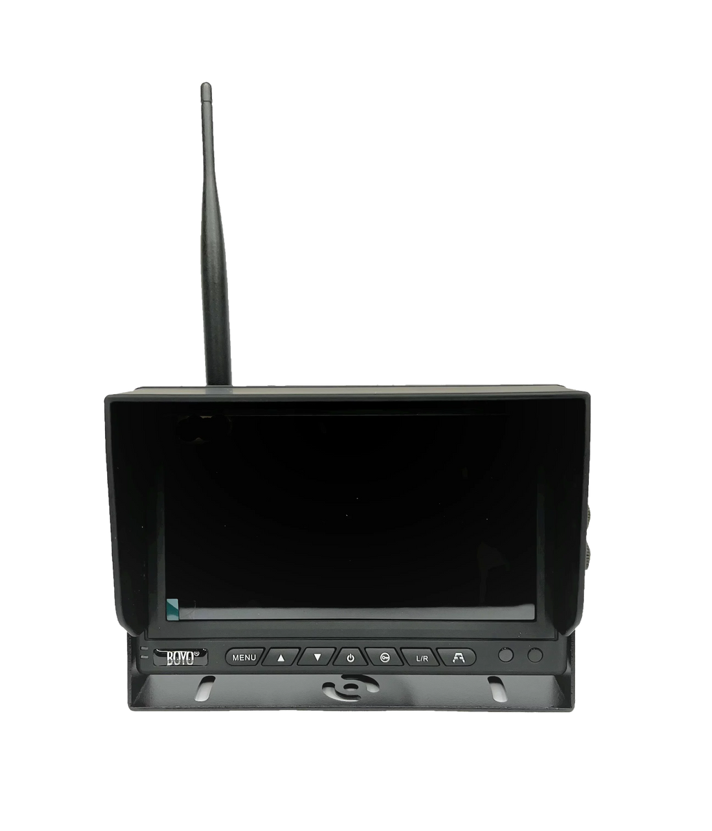 Camera Monitor Friendly 7” VTC701AHD with Camera Backup (Installation Van and System Car, Design) and Vehicle AHD SUV Backup for BOYO Truck,