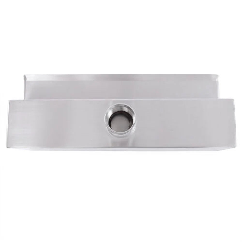 Silver Cascade Pool Waterfall Pond Steel Spillway Fountain 11.8" Stainless
