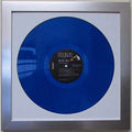 Picture 12" Disc / LP Record Frame) (Brushed Display Frame White Vinyl Matting Silver
