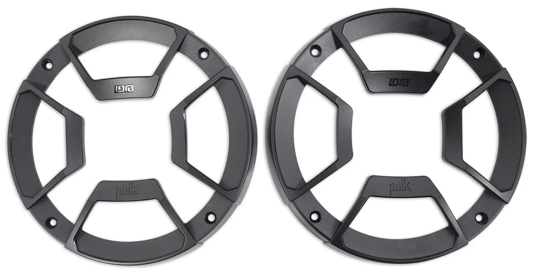 6.5" Polk Audio 300w (2) Car/Marine/Motorcycle DB652 Speakers+Speaker