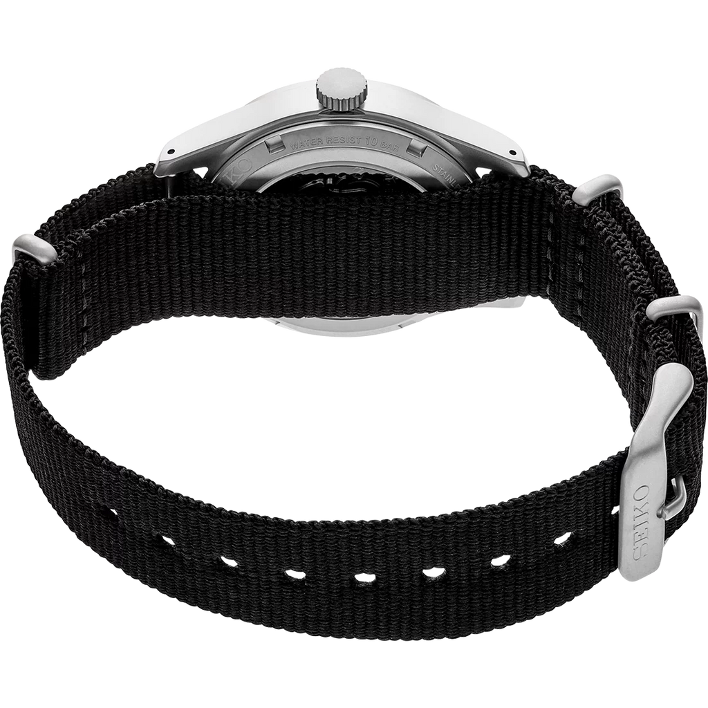 Watch Seiko Sports Men's Steel Designice Black Stainless SRPG37 39.4mm 5