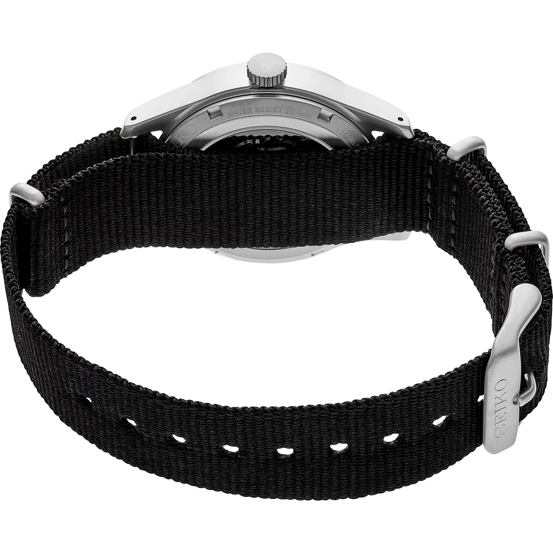 Watch Seiko Sports Men's Steel Designice Black Stainless SRPG37 39.4mm 5