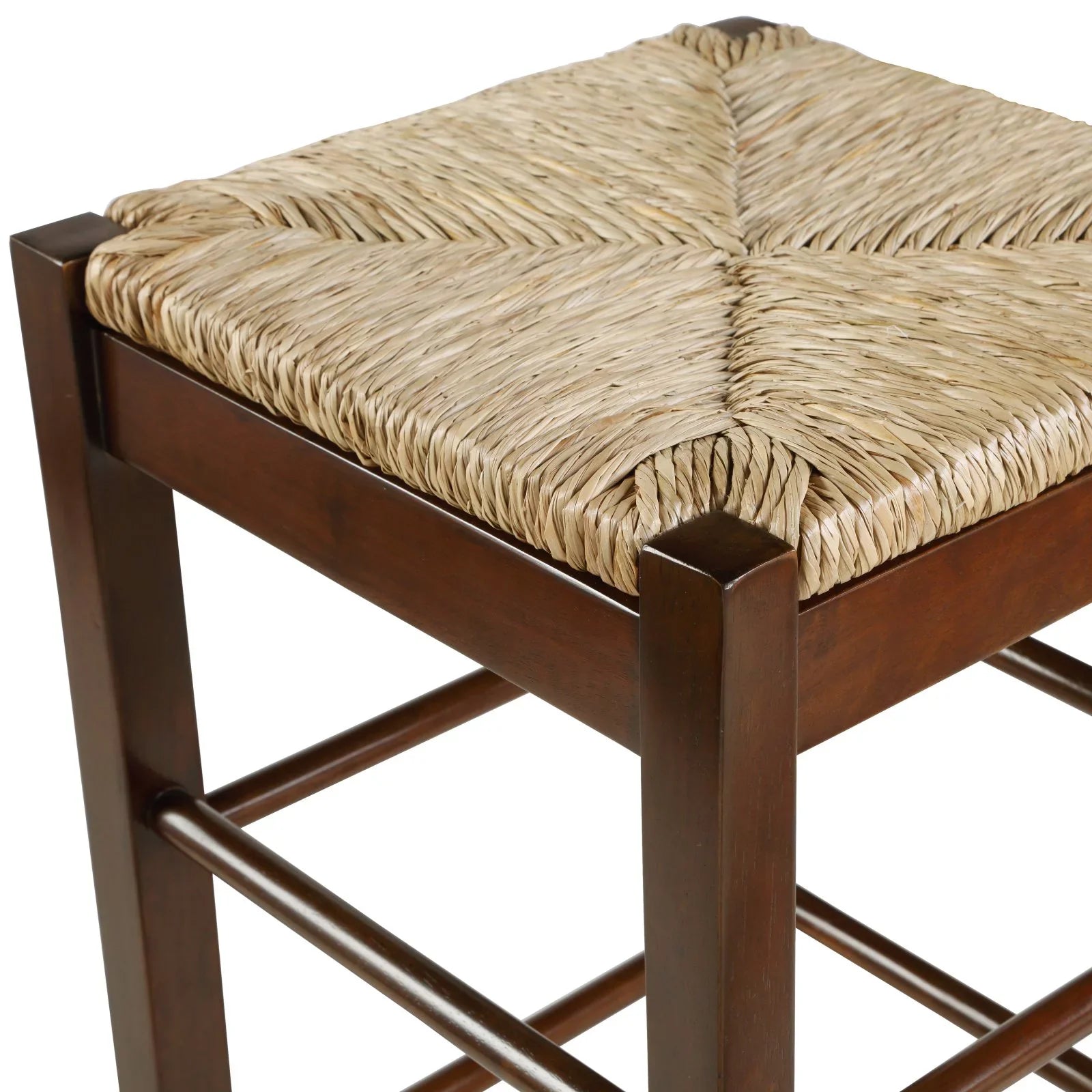 Rush Square 29 in. Stool - Boraam Bar