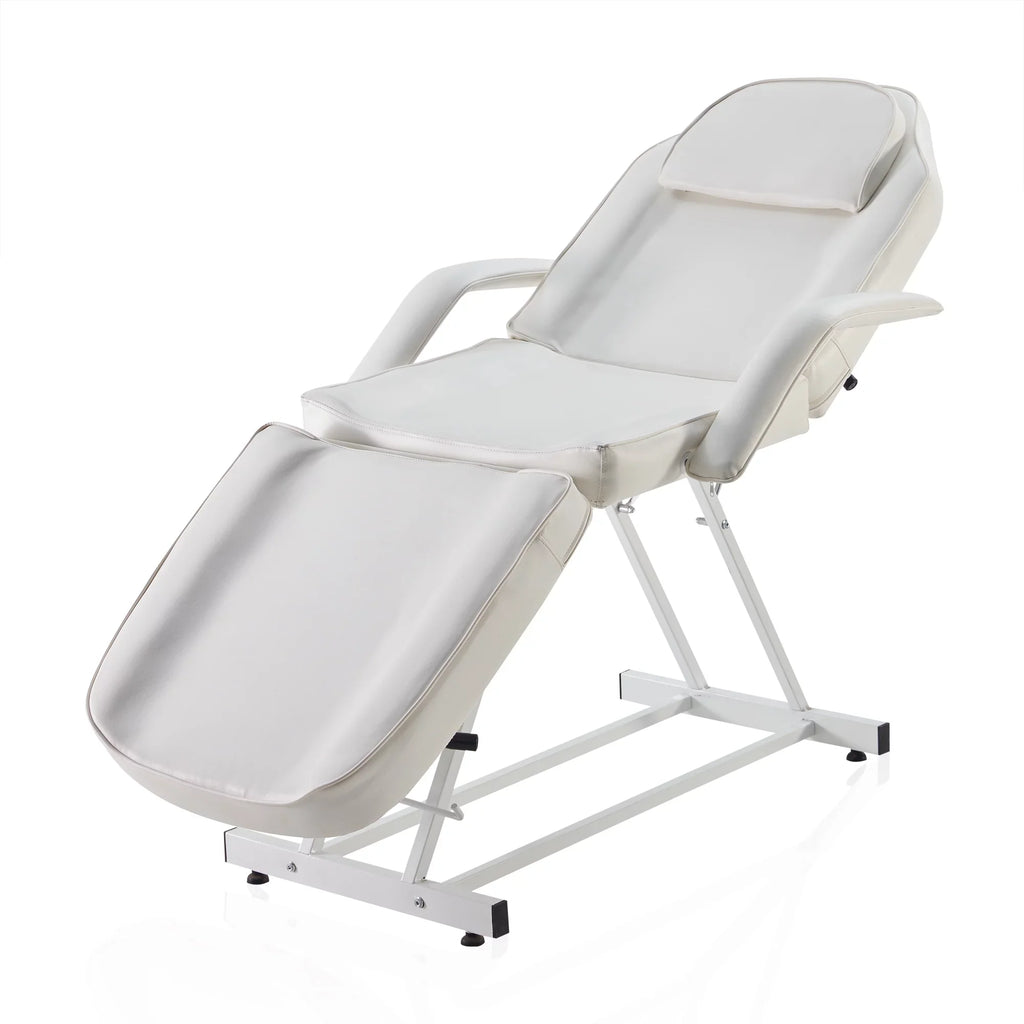 Cream Spa Adjustable Bellavie Beauty Massage Chair Facial Beauty, Tattoo Bed Table Salon