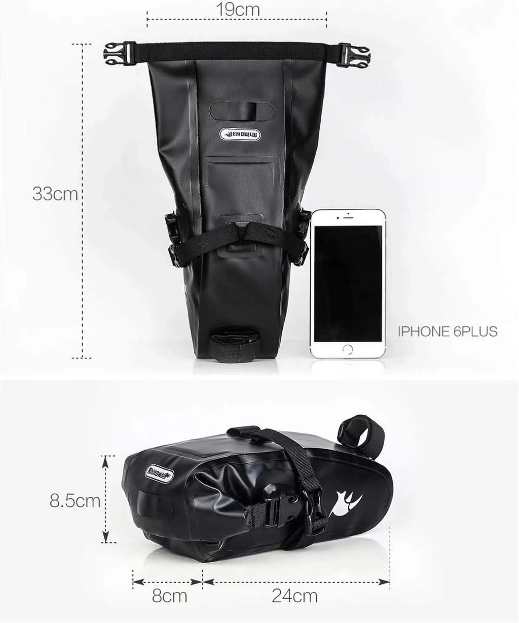 Bag, Seat Bike Bicycle Bag Cycling 1.5L Rhinowalk Mountain Bag Saddle Road Bag Waterproof Storage Portable