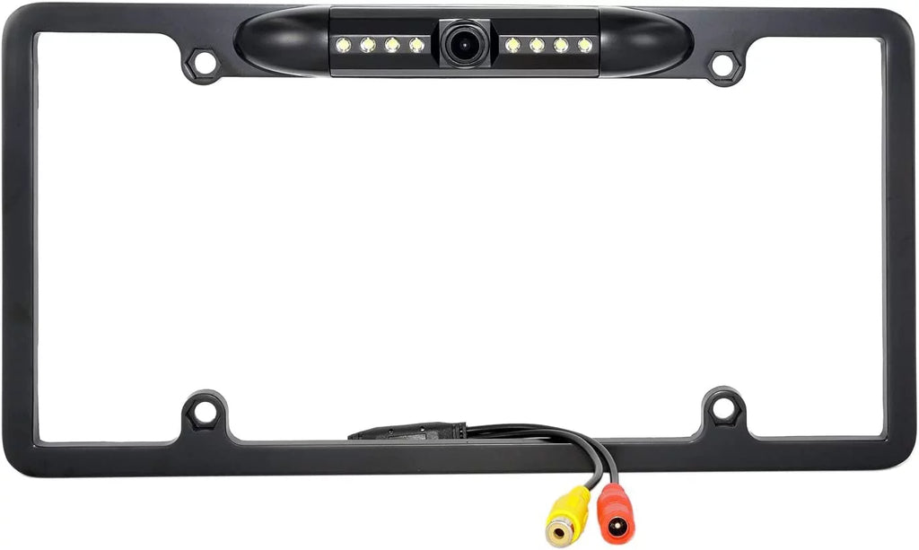 Black Backup Kenwood Waterproof DDX-512 Camera License Rearview Plate for DDX512